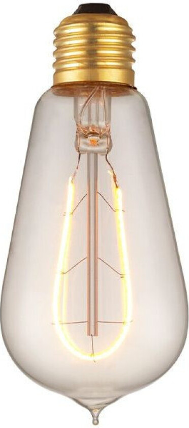 - Pære LED Edison 2W 130 lm E27