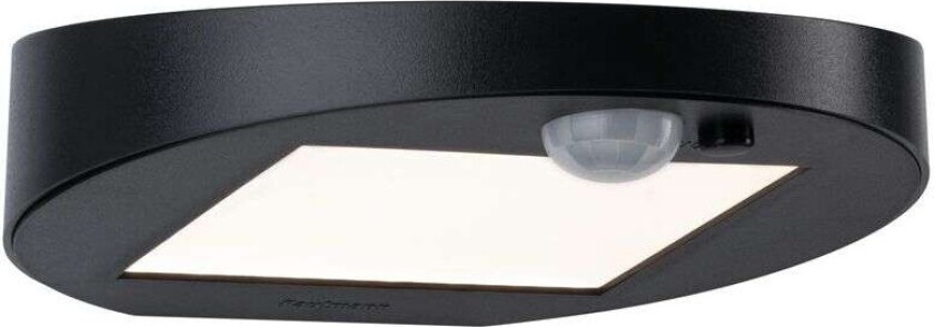 - Ryse Utendørs Vegglampe Solcelle w/Sensor Anthracite