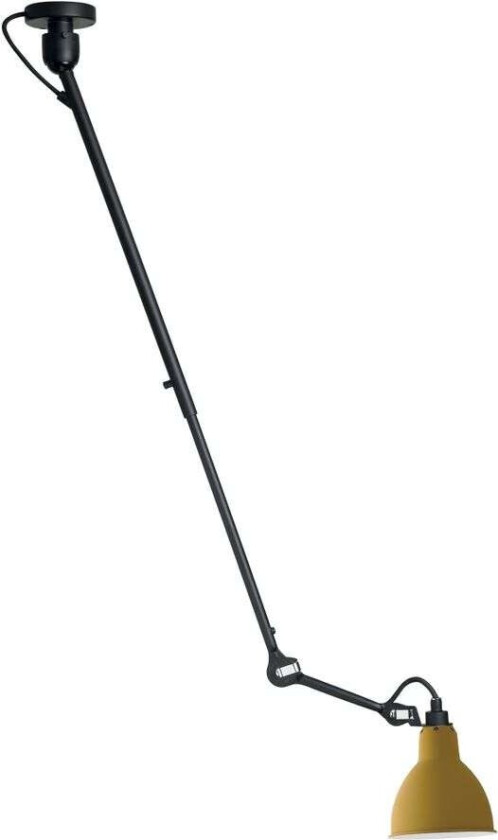 - 302 Taklampe Gul Lampe Gras