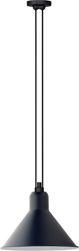 - 322 XL Pendel Konisk Blå Lampe Gras