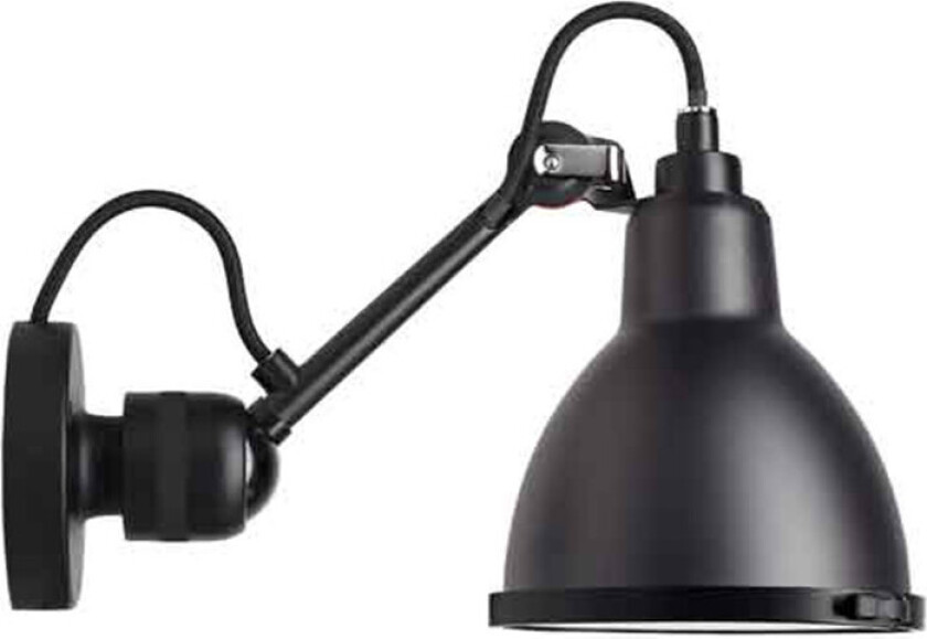 - 304 Classic Outdoor Seaside Vegglampe Svart Lampe Gras