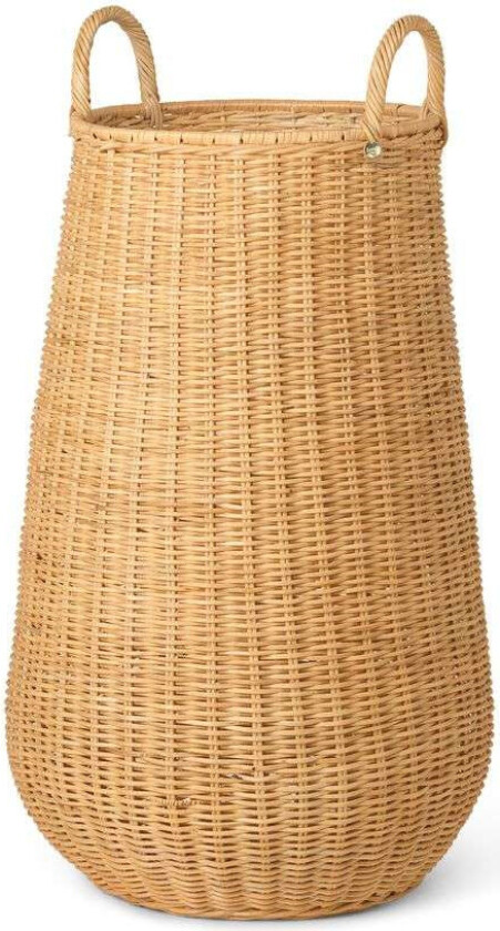 - Braided Laundry Basket Natural