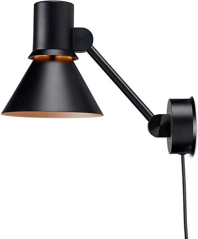 - Type 80™ W2 Vegglampe w/cable Matte Black