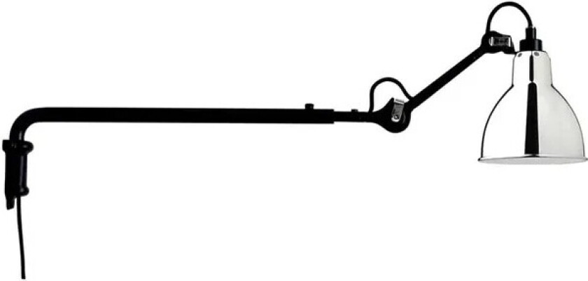 - 203 Vegglampe Krom Lampe Gras