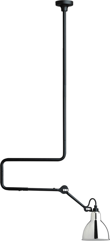 - 312 Taklampe Krom Lampe Gras