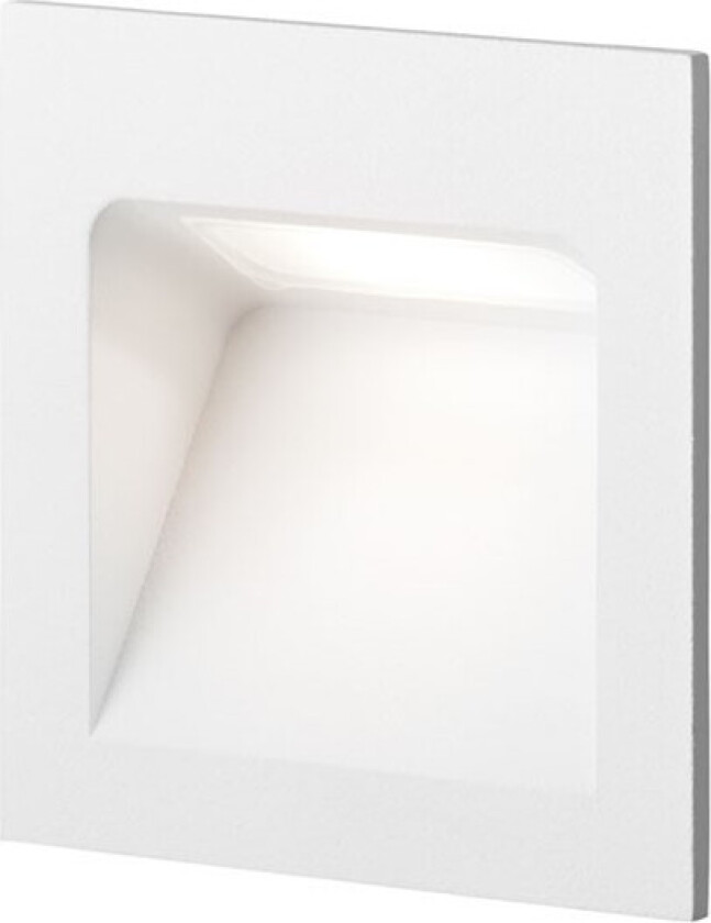 - Deli 1 LED 3000K Vegglampe Hvit