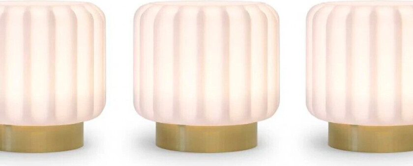 - Dentelles 9 Portable Bordlampe 3 pcs. Ø9 Gold