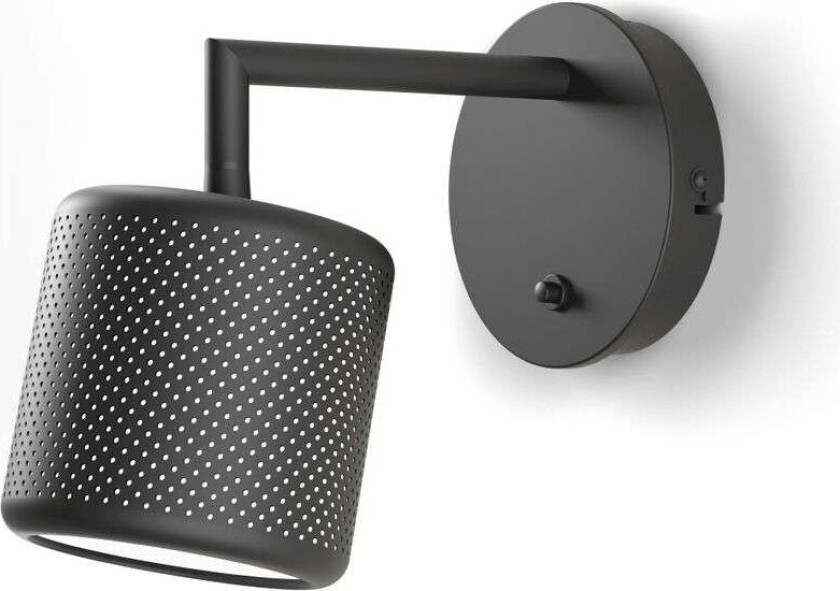 - Grain Vegglampe XS Matt Black