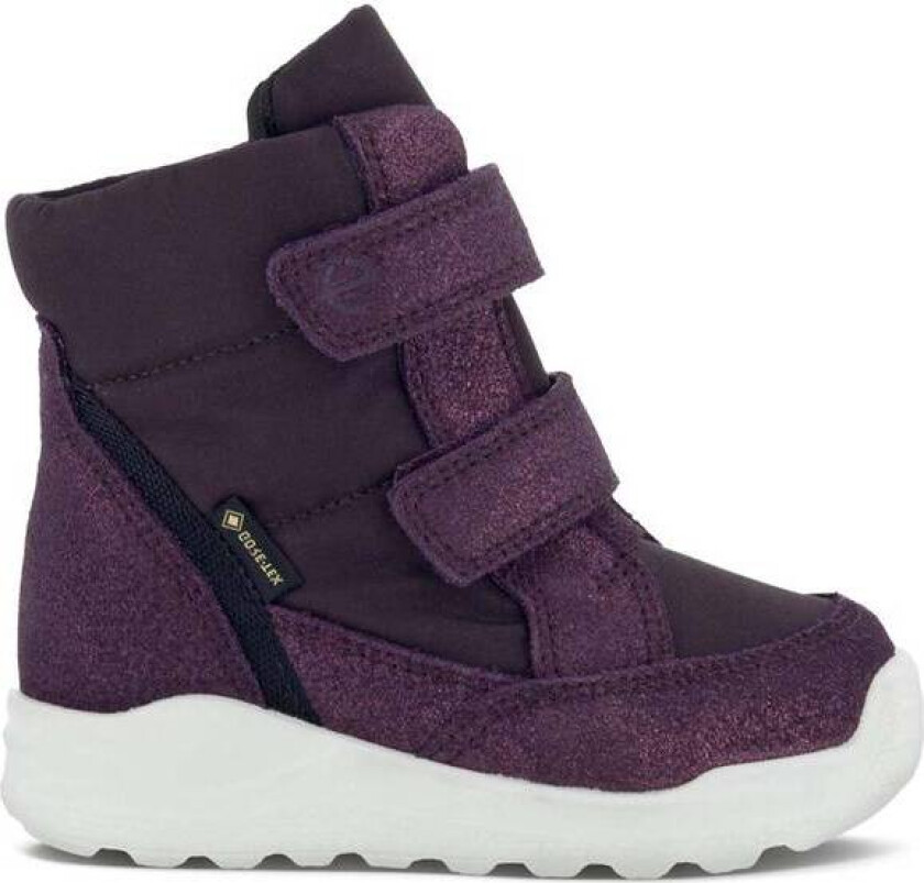 Ecco Urban Mini High-Cut Vintersko, Night Shade Barolo