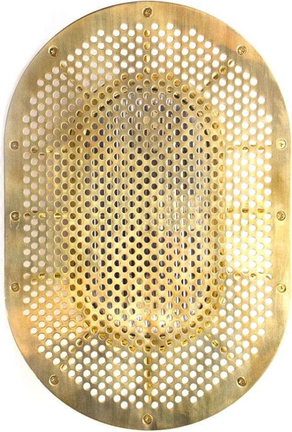 - Night Rider Vegglampe Lacquered Brass