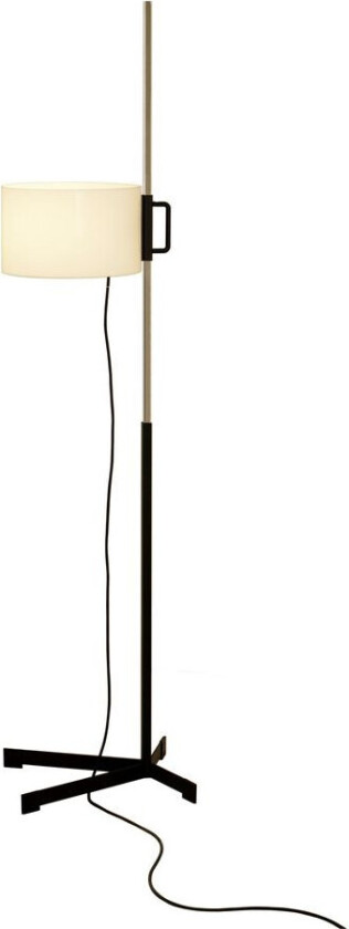 - TMC Gulvlampe Black/White/Chrome