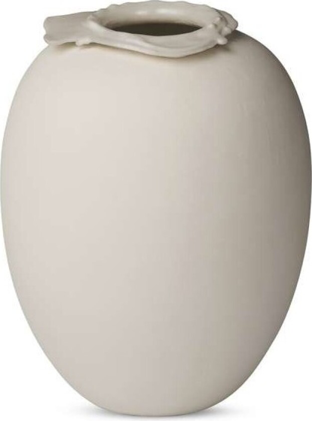 - Brim Vase H28 Beige Ceramics