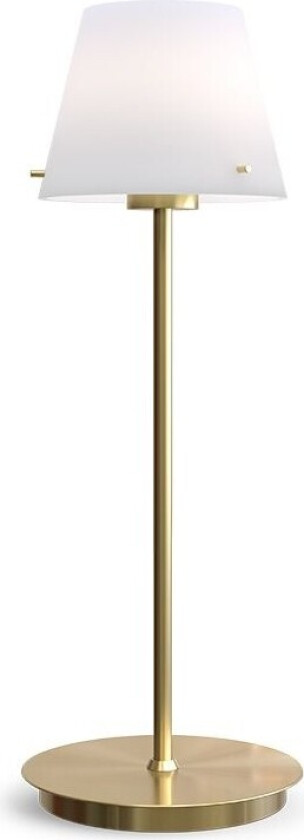 - Gil Bordlampe Satin/Brass