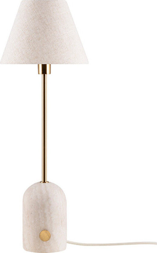 - Gino 20 Bordlampe Travertine