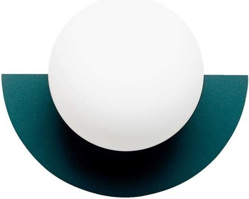 - Candy Big Circle 180 L Vegglampe Peacock Green