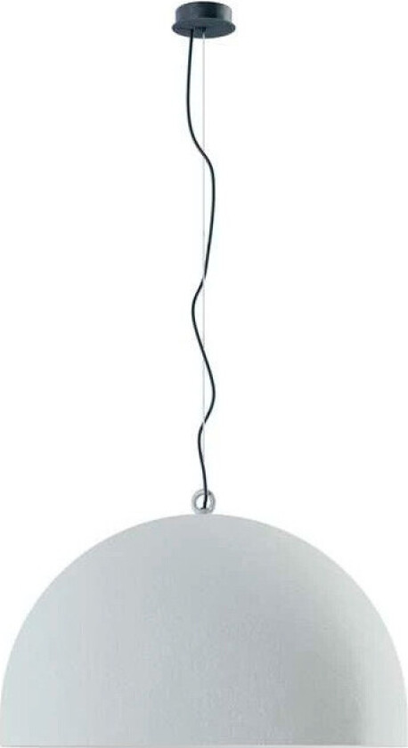 - Urban Concrete Dome Pendel Ø80 Soft Grey