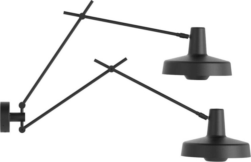 - Arigato 2 Vegglampe Svart Grupa