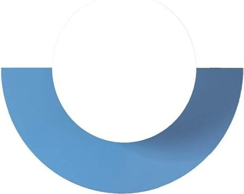 - Candy Big Circle 180 L Vegglampe Scandi Blue