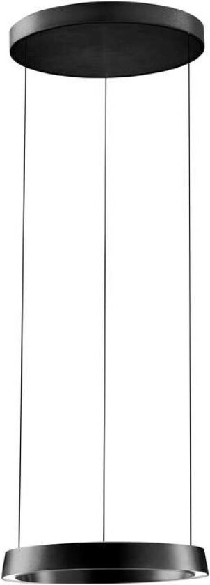 - Edge Round Pendel Ø50 Carbon Black