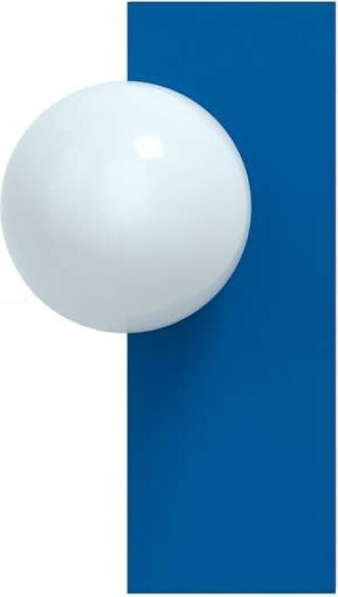 - Candy Big Rectangle S Vegglampe Electric Blue