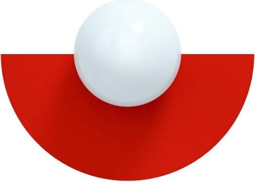 - Candy Big Circle 180 S Vegglampe Strawberry Red