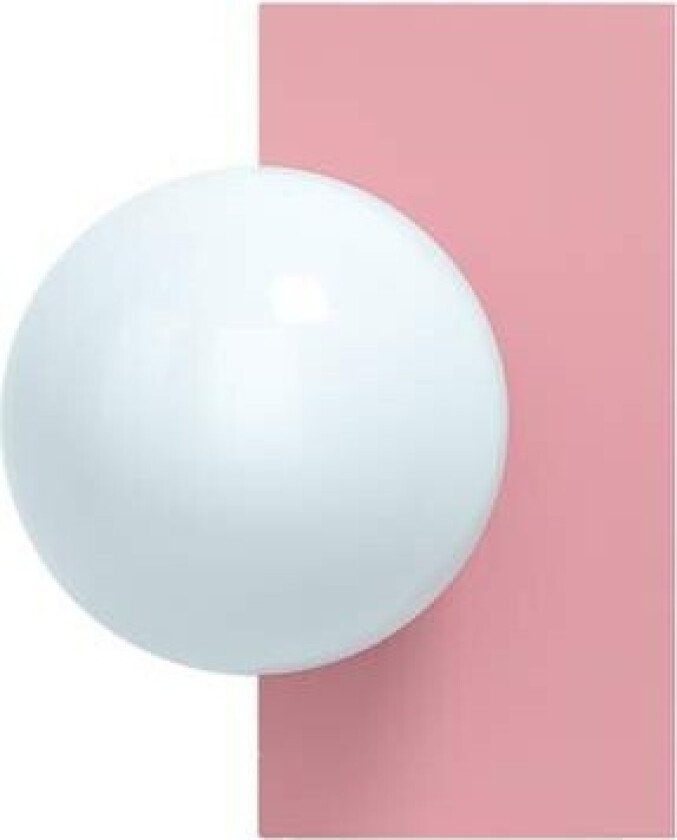 - Candy Little Rectangle S Vegglampe Bubblegum Pink