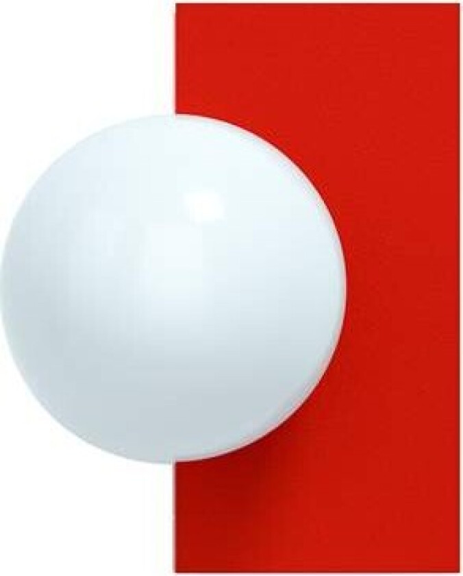 - Candy Little Rectangle S Vegglampe Strawberry Red