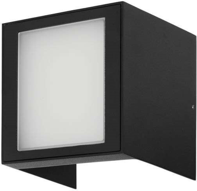 - Una LED 9W Utendørs Vegglampe Black