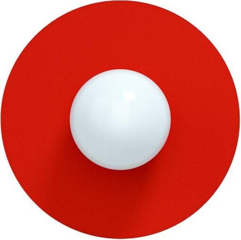 - Candy Big Circle 360 S Vegglampe Strawberry Red