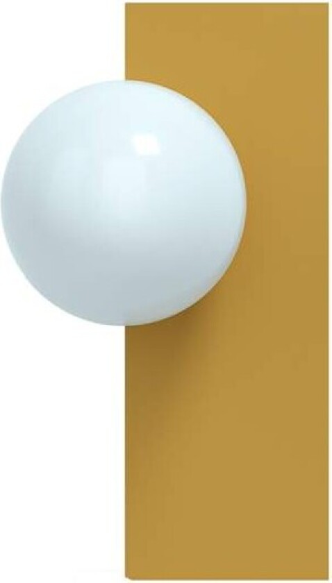 - Candy Big Rectangle S Vegglampe Sandcastle Ochre