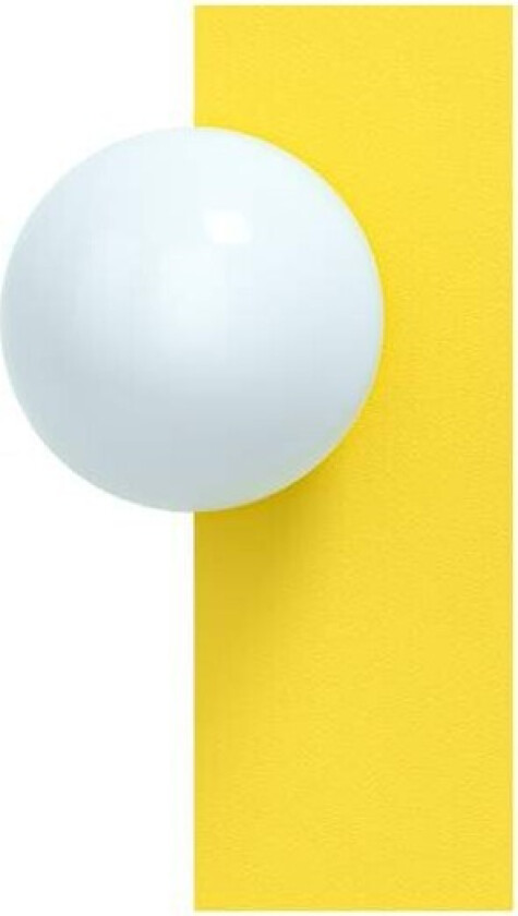 - Candy Big Rectangle S Vegglampe Sunshine Yellow