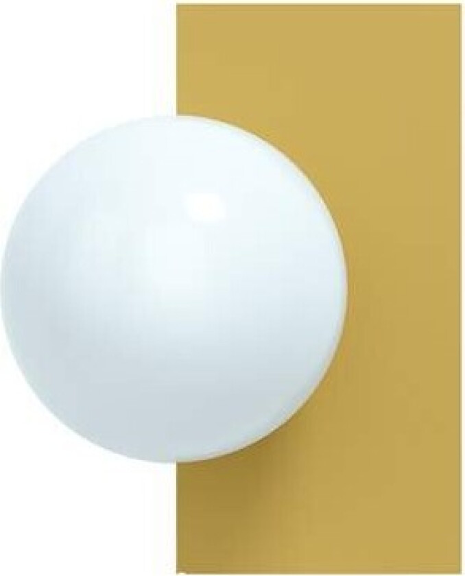 - Candy Little Rectangle S Vegglampe Sandcastle Ochre