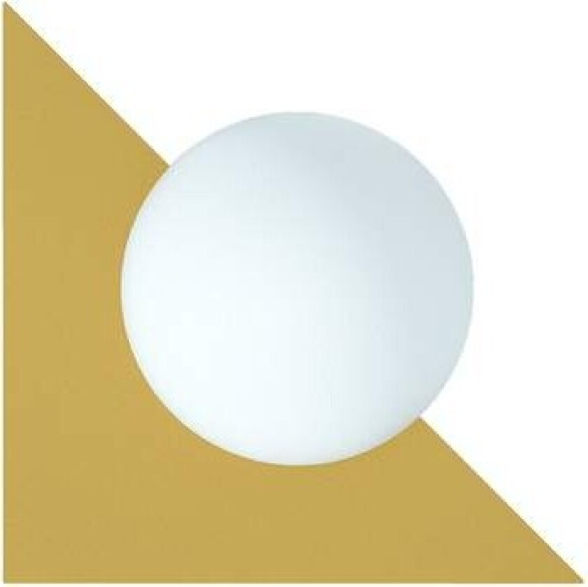 - Candy Little Triangle Vegglampe Sandcastle Ochre