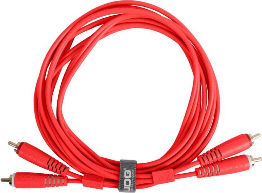 Gear Lydkabel 2x Rca - 2x Rca Red 1,5m