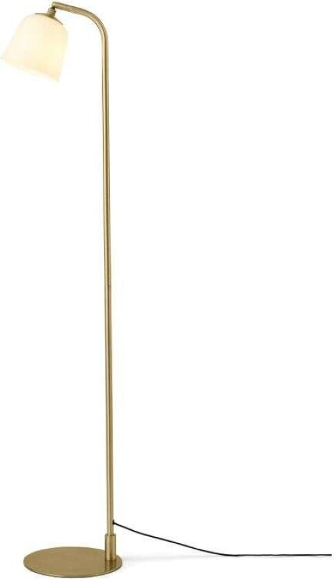 - Room 49 Gulvlampe Ø15 Antique Brass/Opal