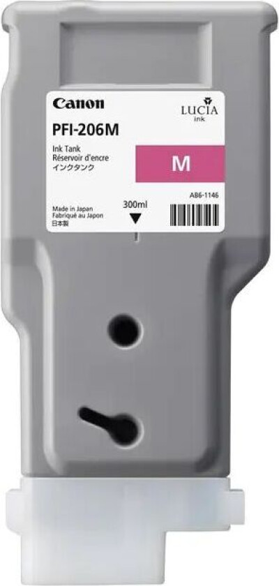 Blekk Magenta Pfi-206m