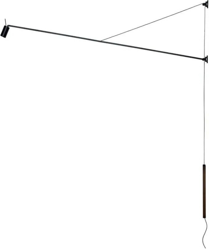 - Swan Vegglampe 2700K Matt Black