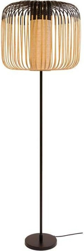 - Bamboo Gulvlampe Black