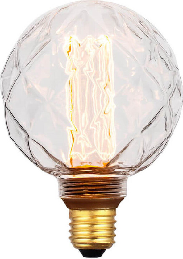 - Pære LED 5W (40-200lm) 3-step Facet Mini Globe E27