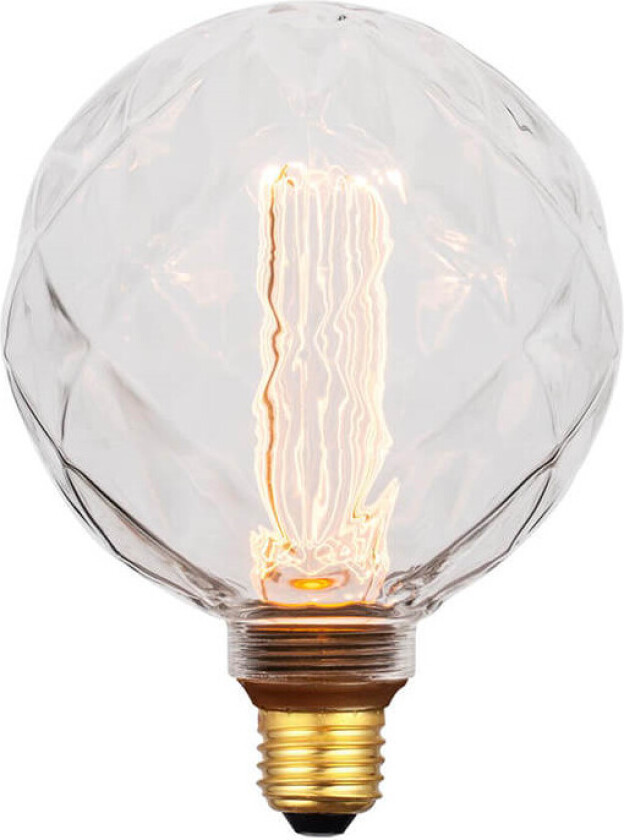 - Pære LED 5W (40-200lm) 3-step Facet Globe E27