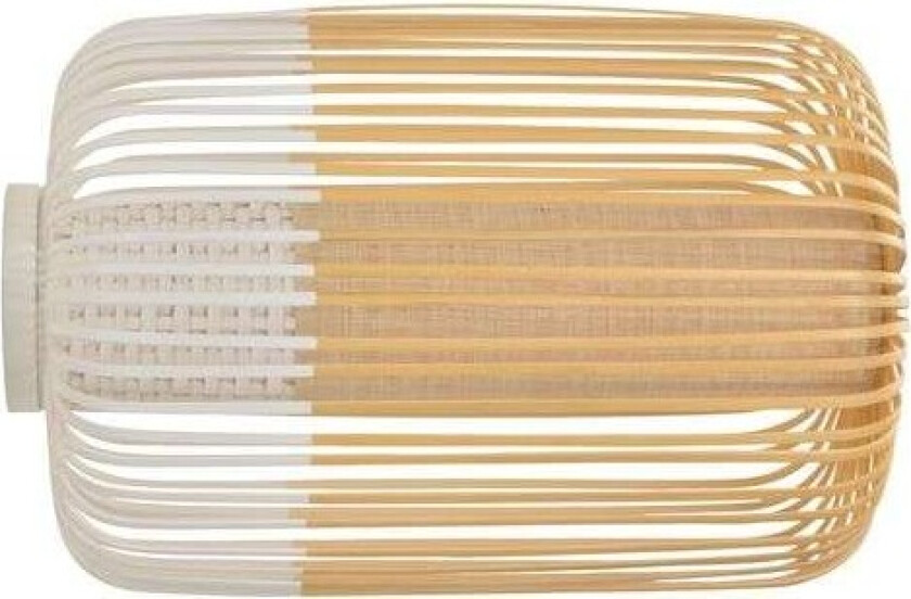 - Bamboo Vegglampe XS White