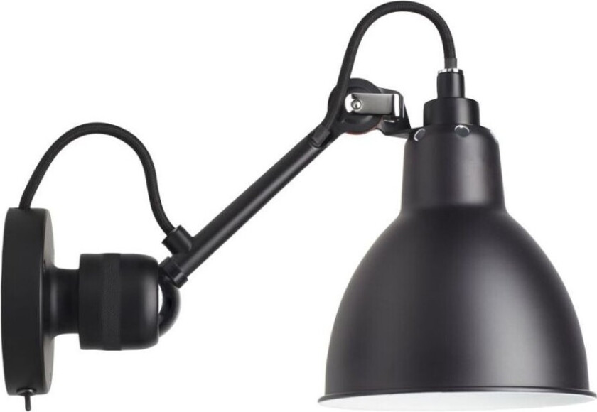 - 304SW Vegglampe Svart Lampe Gras
