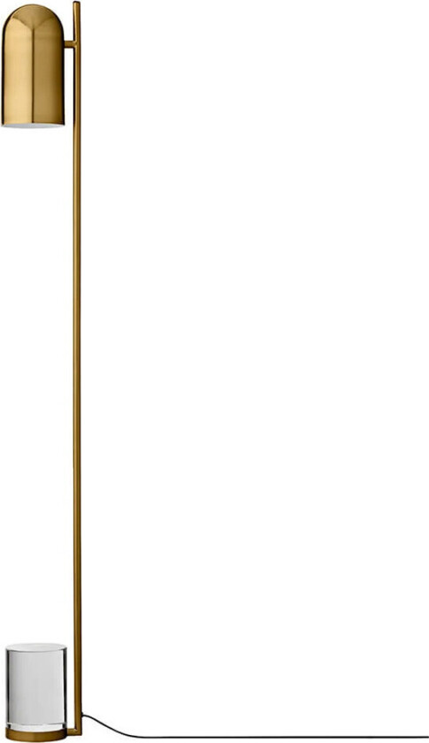 - LUCEO Gulvlampe Gold/Clear