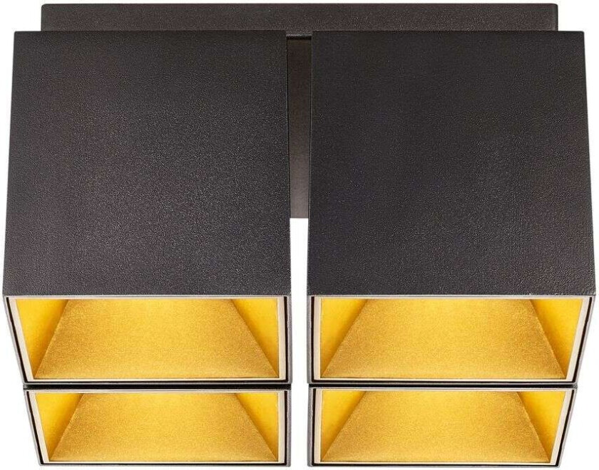 - Ethan 4 Taklampe Black