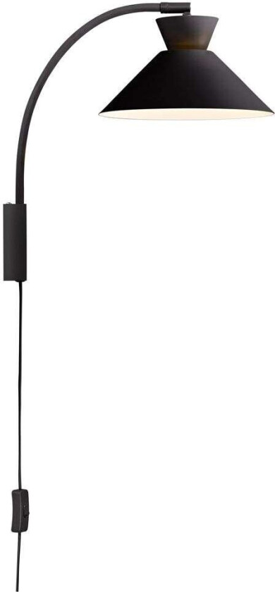 - Dial Vegglampe Black