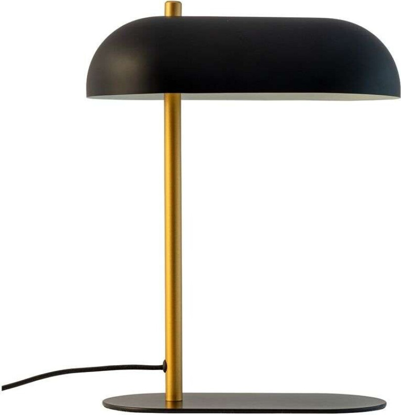 - Arch Bordlampe Matt Black/Brass