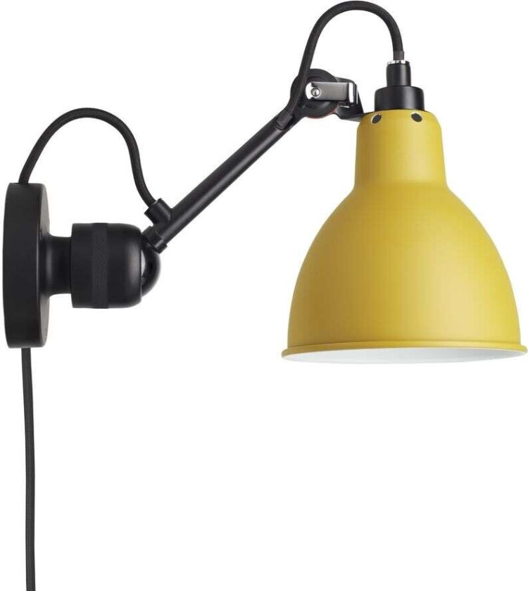 - 304CA Vegglampe Gul Lampe Gras