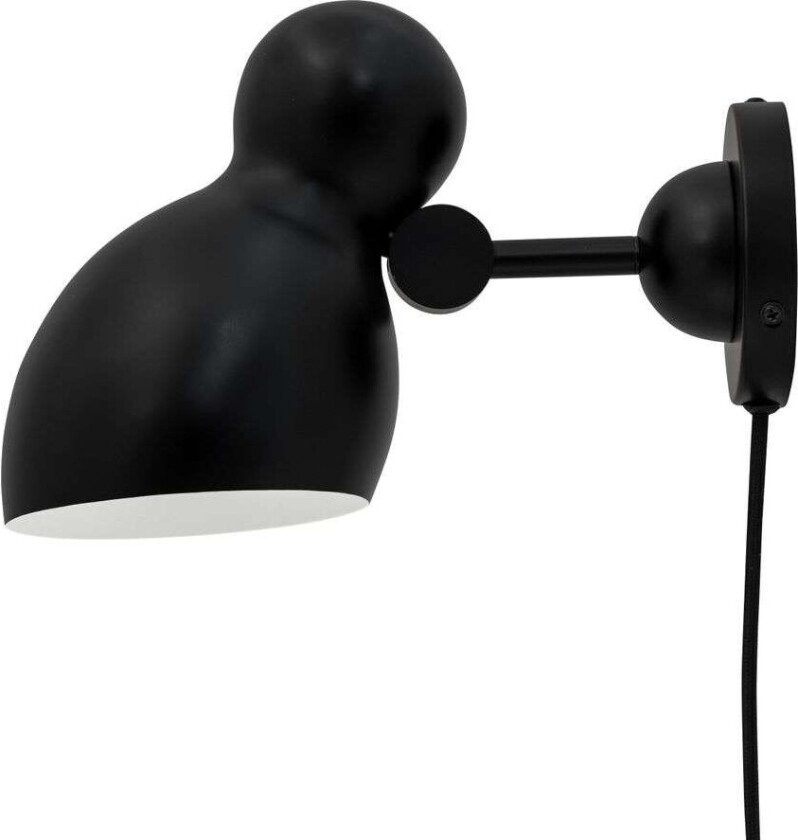 - Ludo Vegglampe Black
