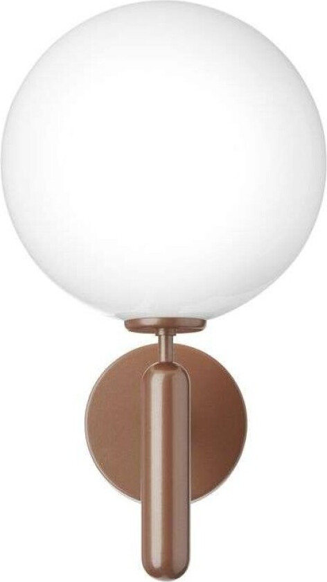 - Miira Utendørs Vegglampe Dark Bronze/Opal