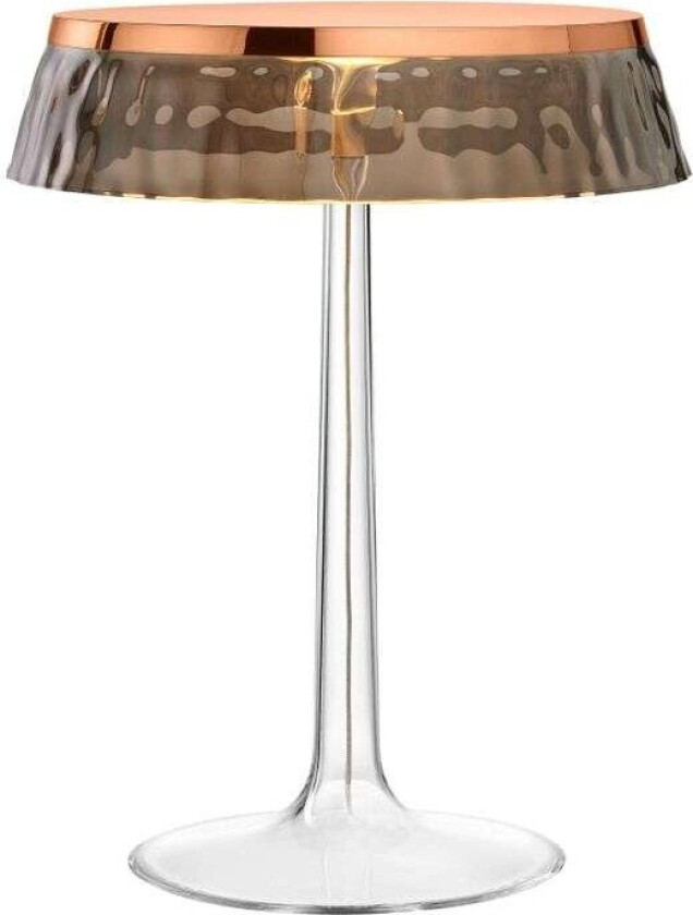 - Bon Jour T Bordlampe Kobber/Fumé